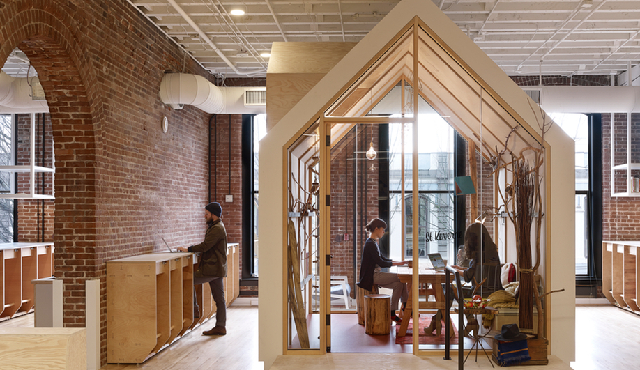 Airbnb’s Portland Office Evokes A Sense of Community