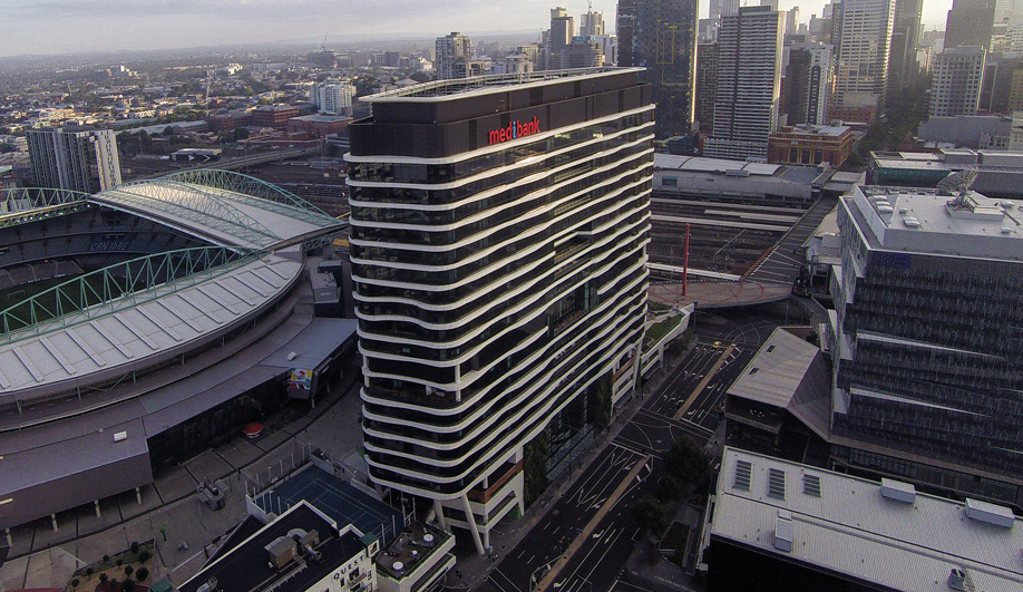 The new headquarters is in the Docklands, Australia’s largest urban renewal project, which has seen three square kilometres of abandoned land outside Melbourne transformed into a major office, entertainment and transportation hub.