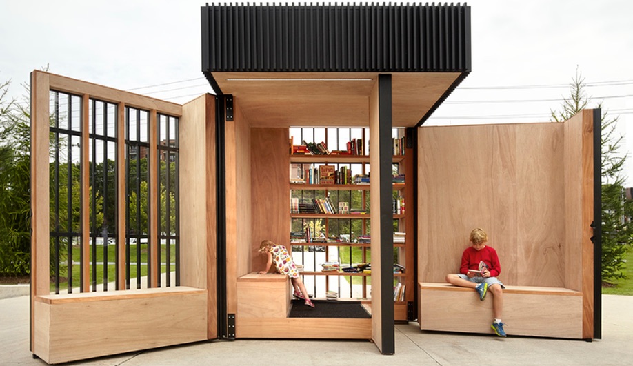 Take a Book, Leave a Book at the Story Pod Library