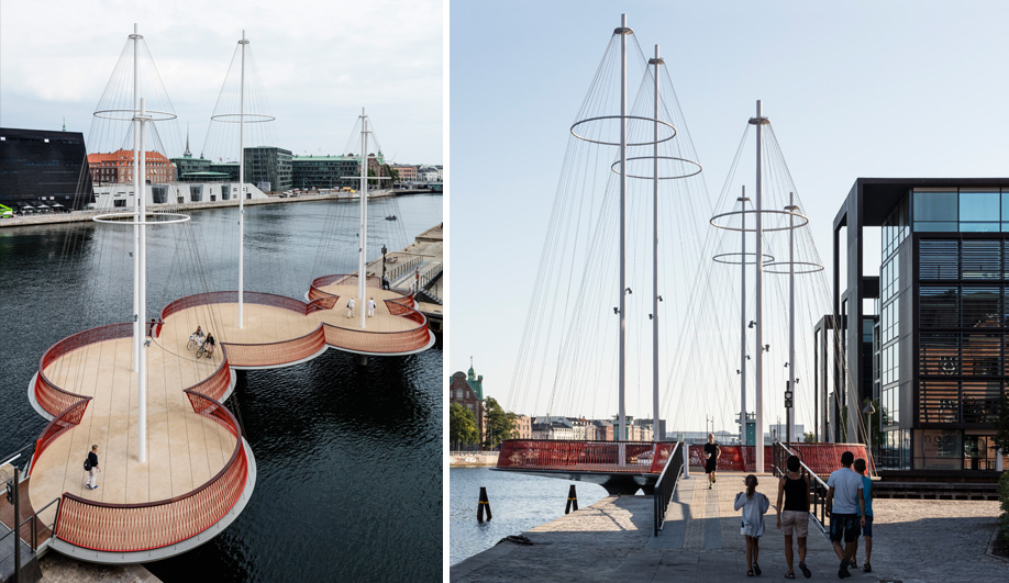Olafur Eliasson’s Fishing Boat-Inspired Bridge in Copenhagen