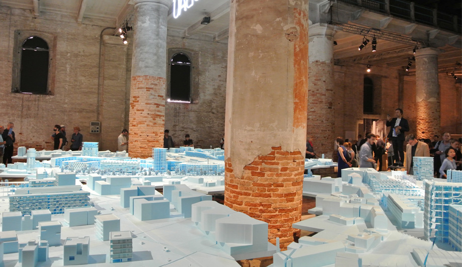 The Neubau project by BeL Sozietät für Architektur at the 2016 Venice Architecture Biennale