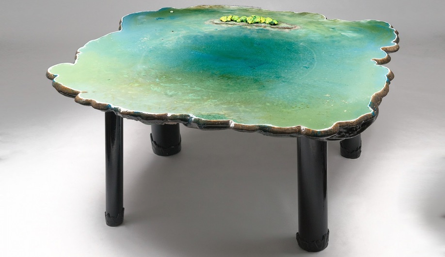 A piece from Gaetano Pesce's Six Tables On Water