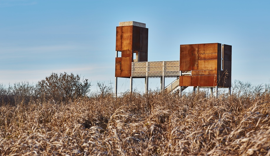 A Corten-Clad Monument in the Prairies Reflects on Métis Life