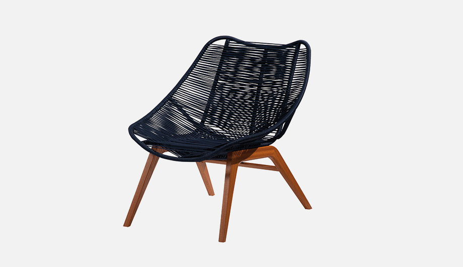 Wishbone Outdoor Lounge Chair