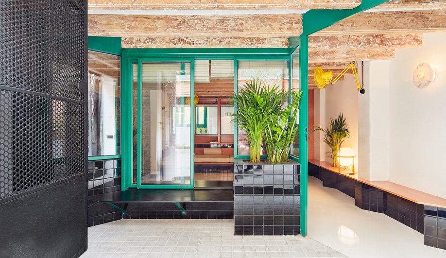 A Squatting House Turned Cheerful Abode in Barcelona