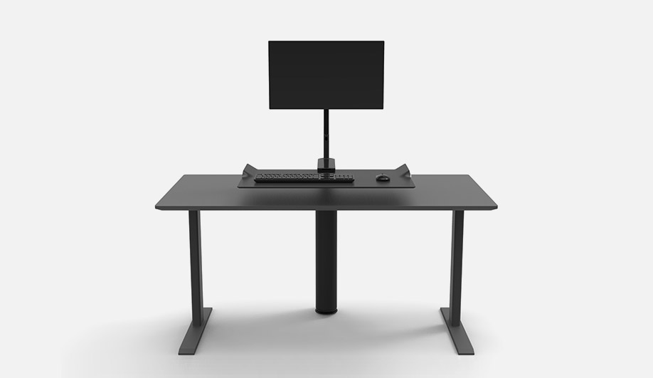QuickStand Under Desk by Humanscale