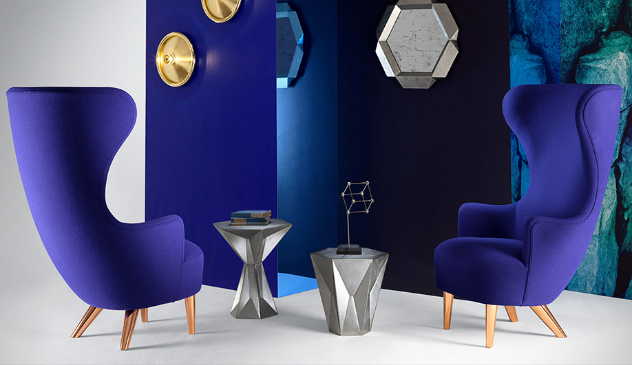 Micro Wingback Chair by Tom Dixon