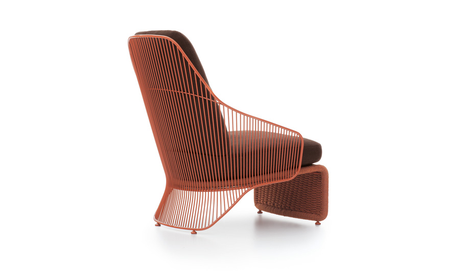 Colette Outdoor Armchair by Minotti