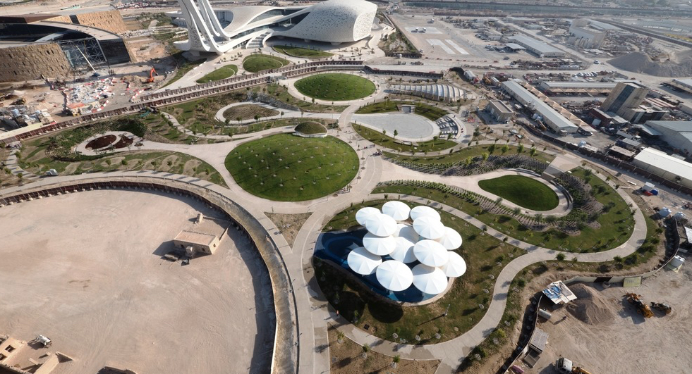Oxygen Park is a Green Lung in the Doha Desert