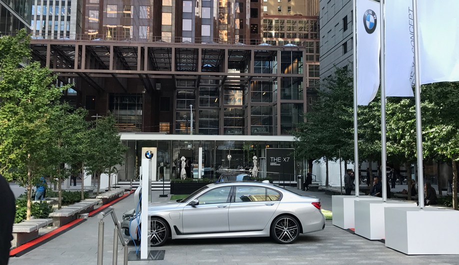 BMW Luxury Excellence Pavilion in downtown Toronto