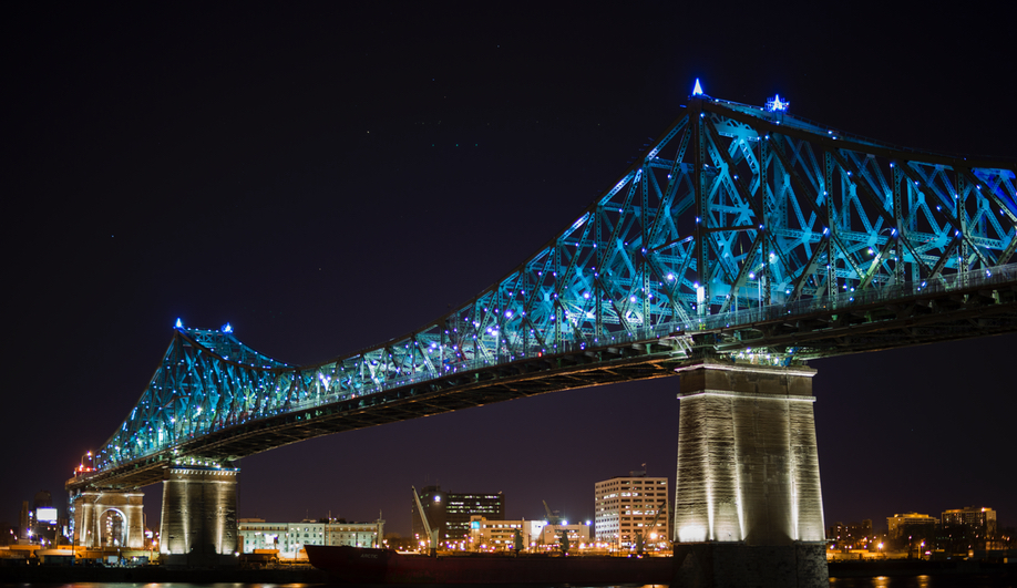 Moment Factory Lights Up Jacques Cartier Bridge With Interactive LEDs