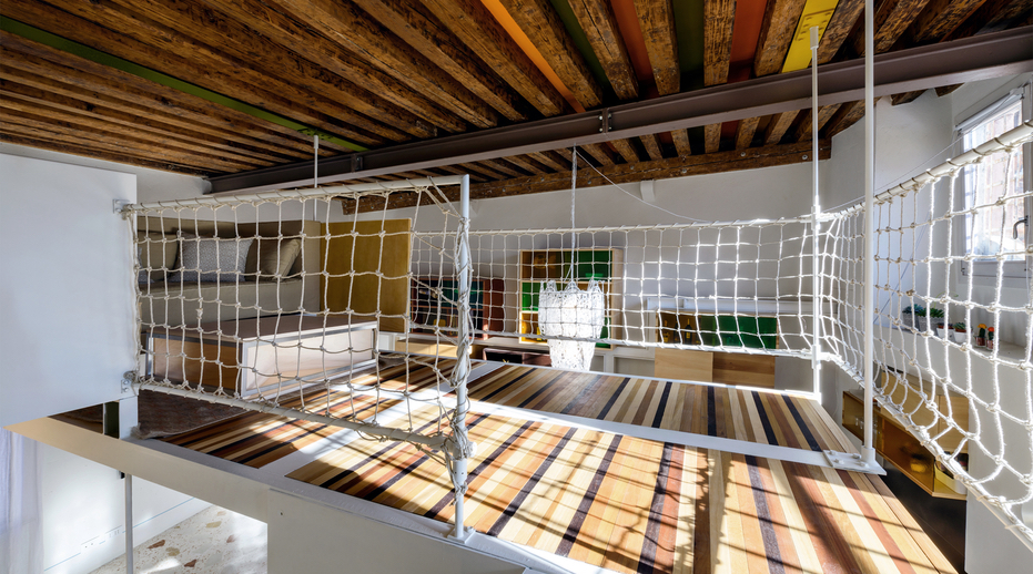 Stefano Pujatti's Elasticospa created this loft in Venice.