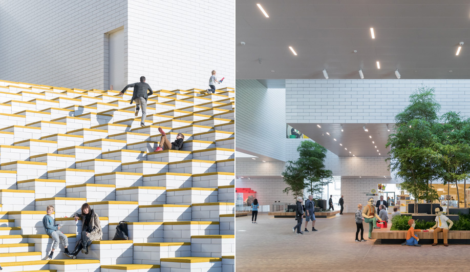 Bjarke Ingels Group designed the Lego Visitor Centre in Denmark.