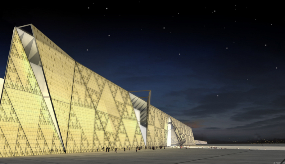 The Grand Egyptian Museum by Heneghan Peng Architects is one of our 10 Buildings to Watch in 2018.