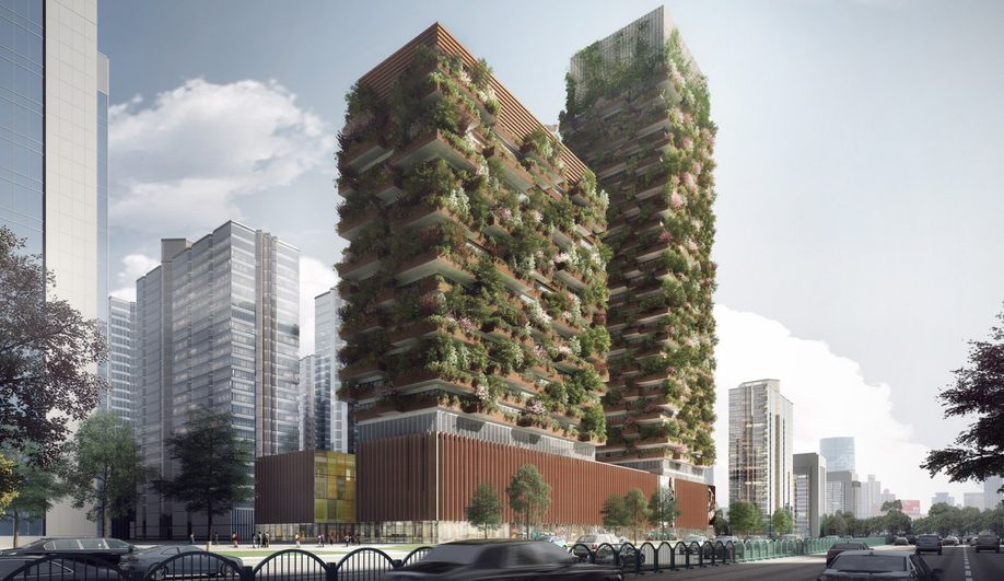 Ninjing Green Towers by Stefan Boeri is one of our 10 Buildings to Watch in 2018.