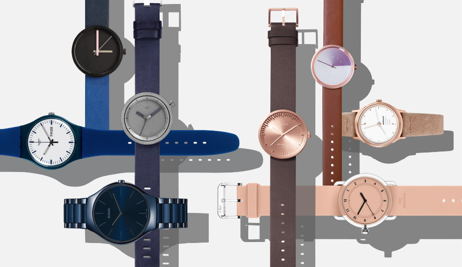 8 Blue and Pink Watches Design Lovers Will Adore