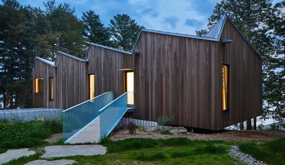 A Sawtooth Roof Defines This Net Zero House in Ontario