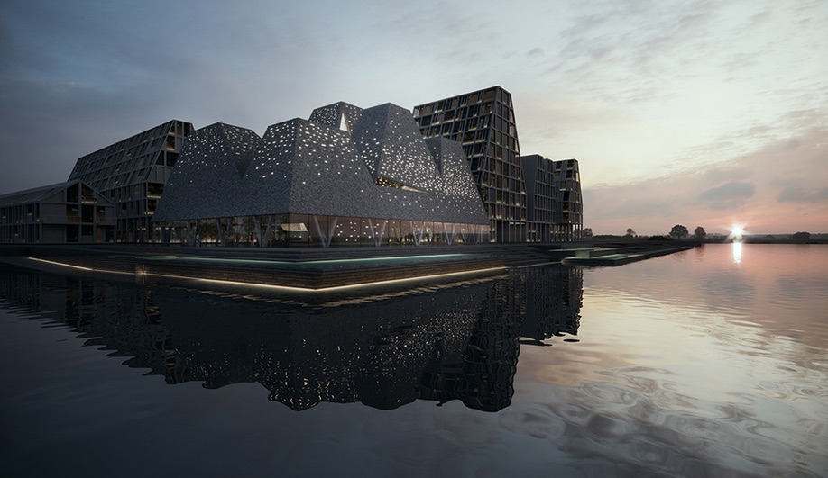 New Aquatics Centre, by Kengo Kuma and Associates. We ask: Are these architectural photos real or renderings?