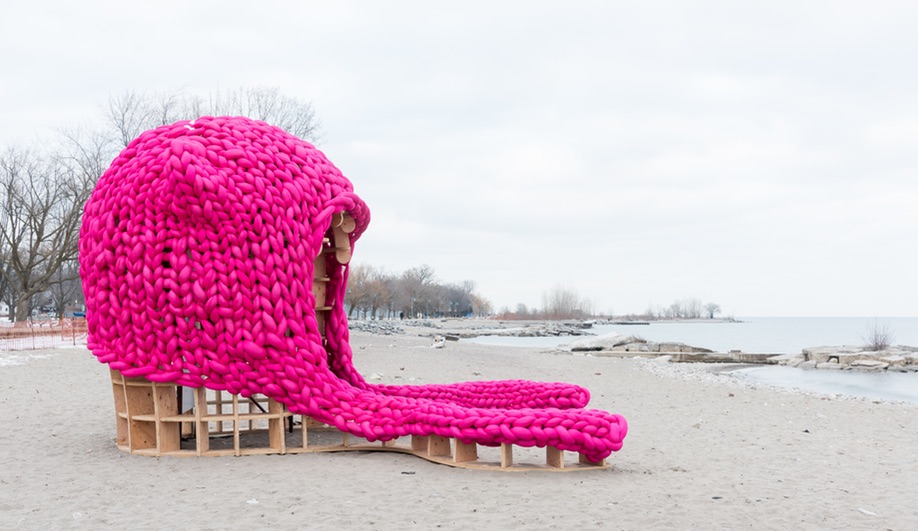 Pussy Hut, by Martin Miller and Mo Zheng is one of the 2018 Winter Stations