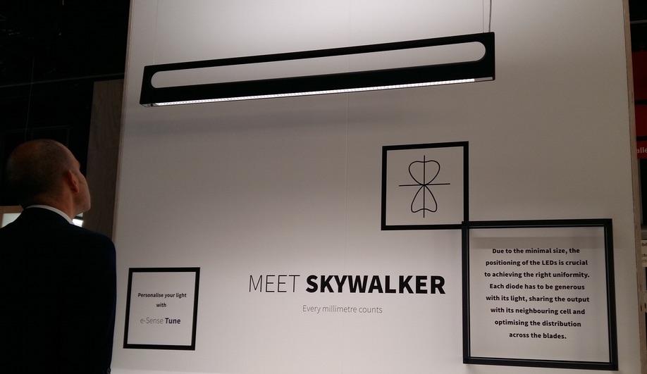 Space-Inspired Lighting from Light + Building 2018: Skywalker by Fagerhult