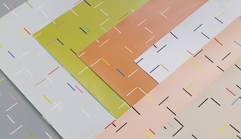 Color Bars Wallcovering by Designtex