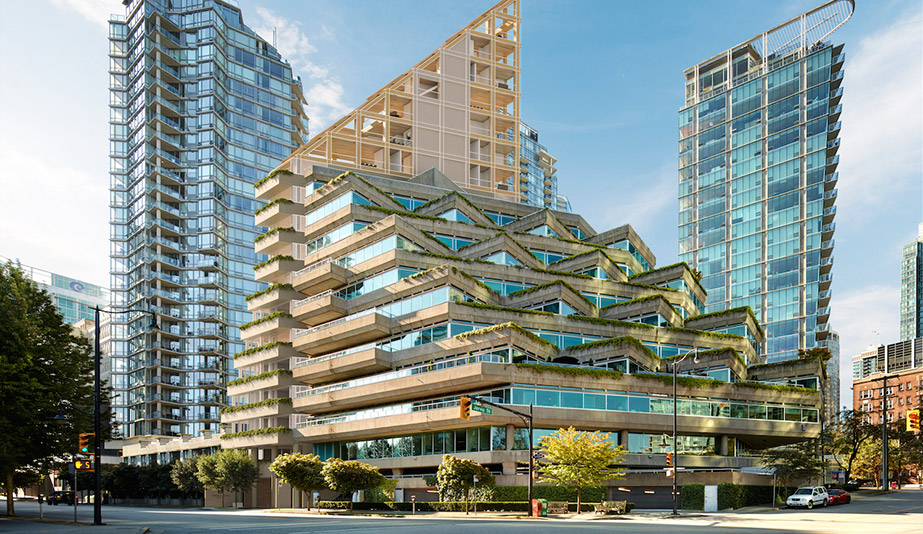 Rise of the green skyscraper: the Terrace House timber tower, by Shigeru Ban, is a plyscraper in Vancouver.