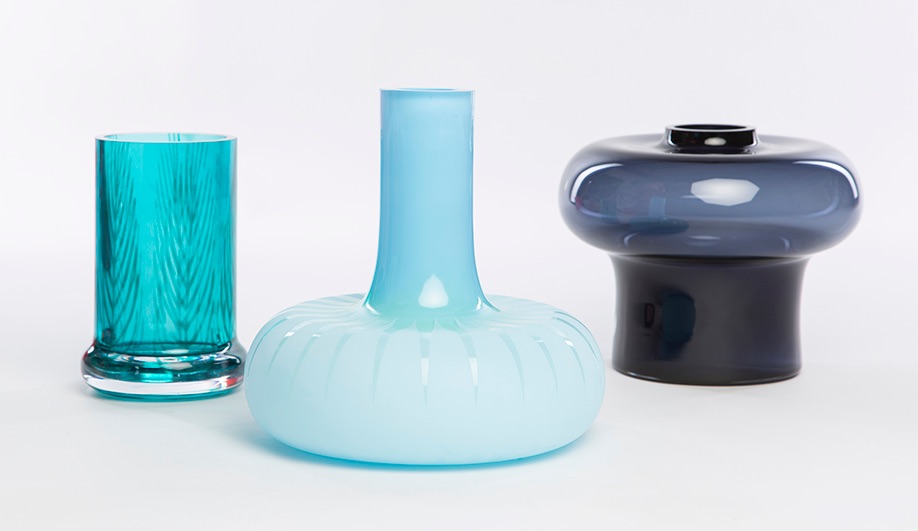 Emerging female product designers: Kristine Five Melvær's glass vessels with Magnor Glassverk