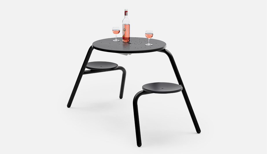 Virus Picnic Table by Extremis