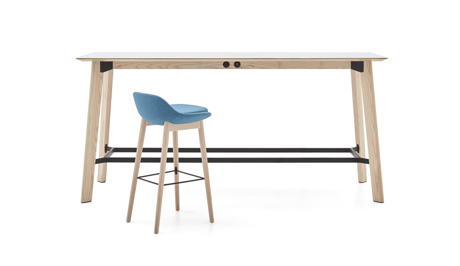 Awla Standing Table by Keilhauer