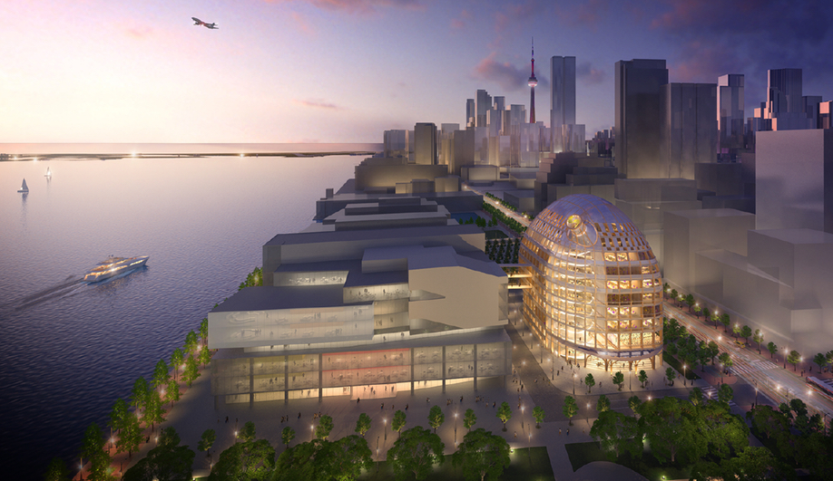 Shigeru Ban's proposal for The Arbour, Toronto's next timber tower.