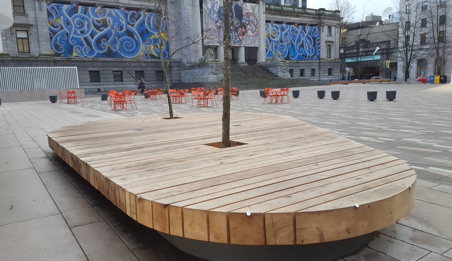 Selena Savic's Unpleasant Design explores hostile architecture, like this anti-skateboarding benches found in Vancouver.