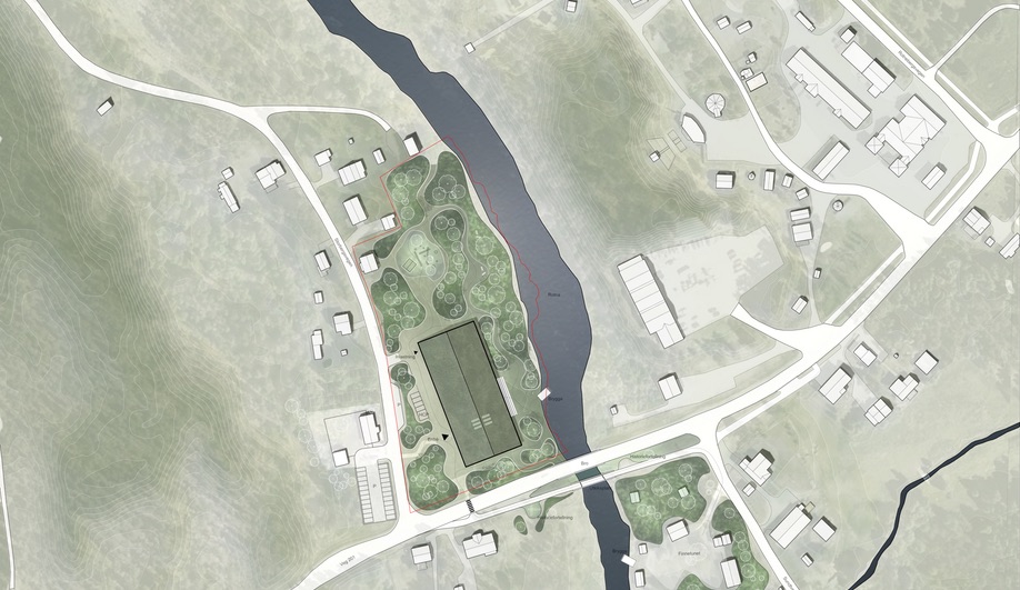 Site map for the Museum of Forest Finn Culture