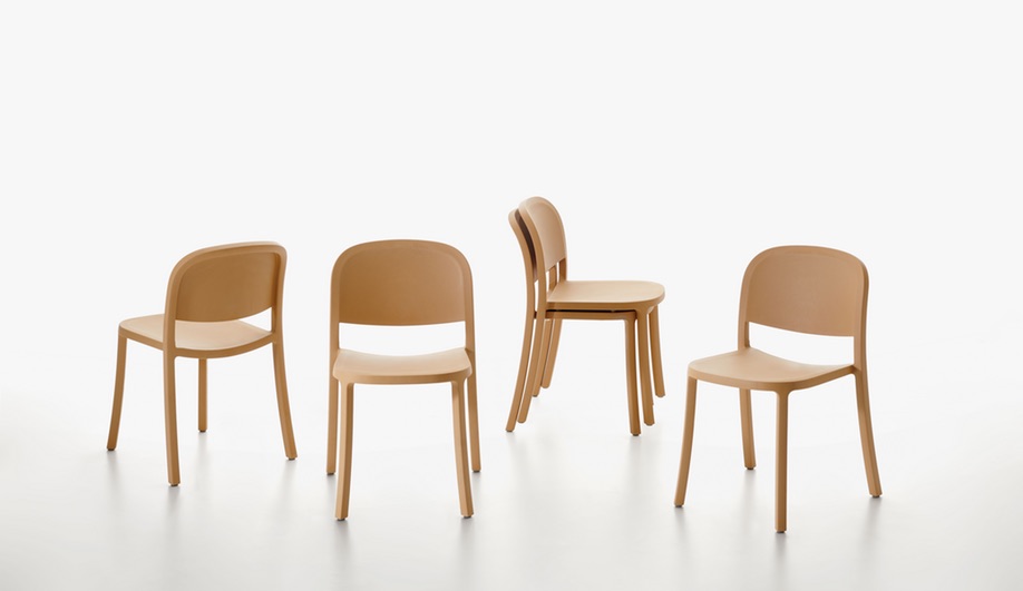 NeoCon 2018 Product Launches: 1 Inch Reclaimed by Emeco