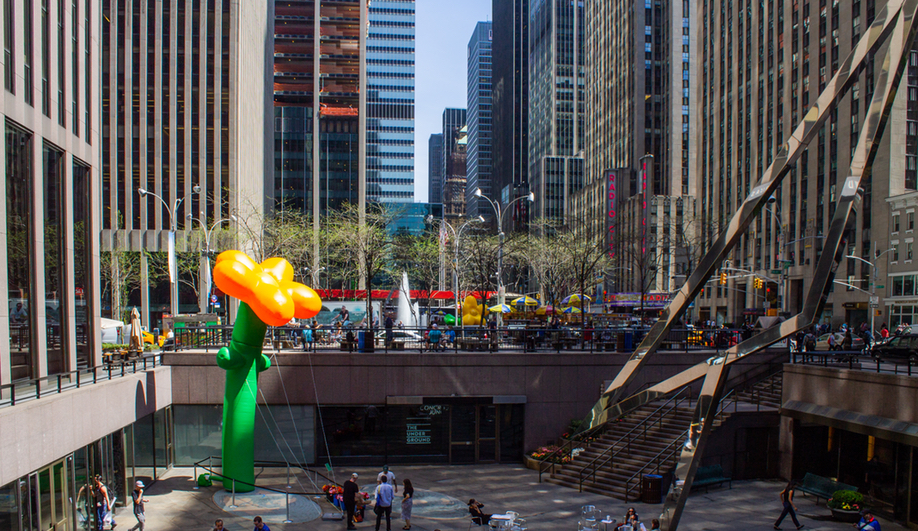 Grown Up Flowers Brings Giant Inflatable Blossoms to New York