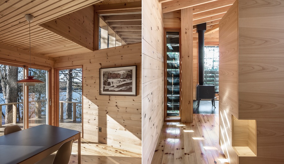 Contemporary Canadian Cottages: Algonquin Waters (Agathom Co.)