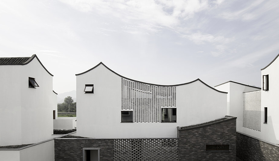 Contemporary Rural Cluster: Dongziguan Affordable Housing by gad·Line and Studio MK27 are the recipients of the 2018 AZ Awards of Merit: Architecture Residential Multi-unit: Contemporary Rural Cluster: Dongziguan Affordable Housing