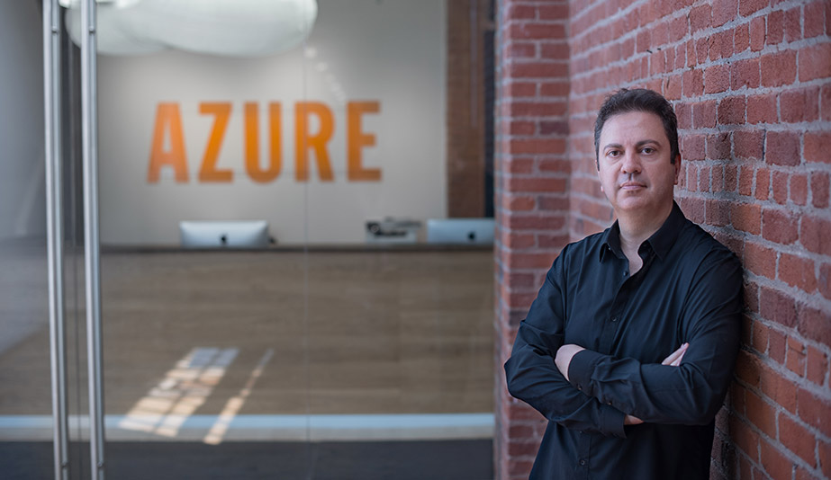New Azure editors: Editor-in-chief Danny Sinopoli