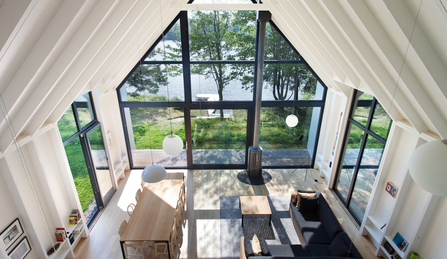 Contemporary Canadian Cottages: Window on the Lake (YH2 Architecture)