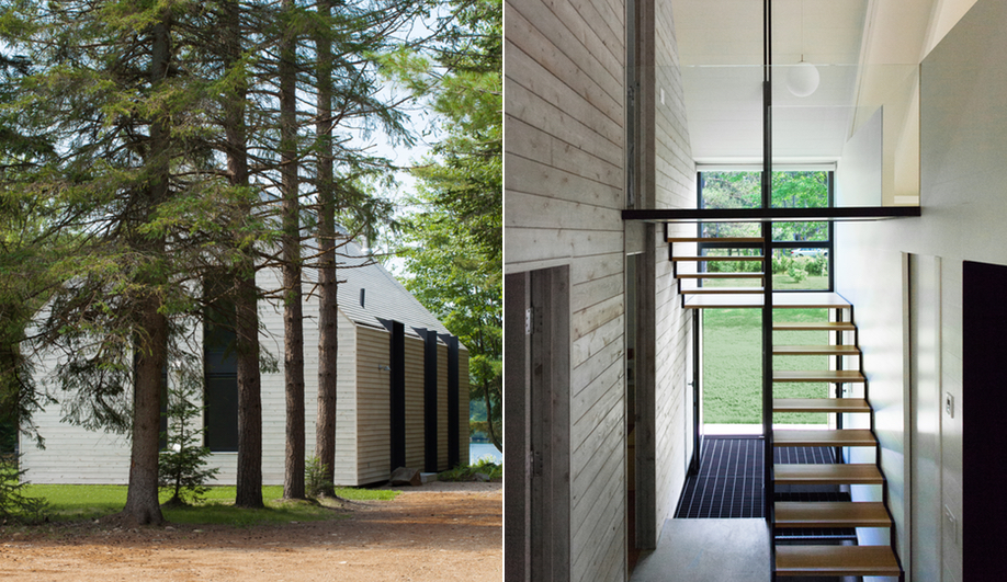 Contemporary Canadian Cottages: Window on the Lake (YH2 Architecture)
