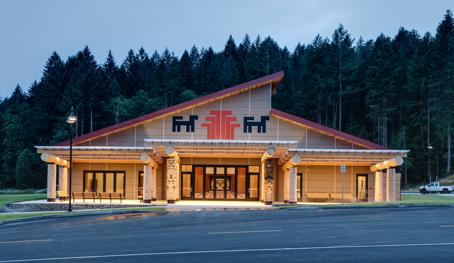Just what is indigenous architecture? Here's the Skokomish Community Center by 7 Directions.