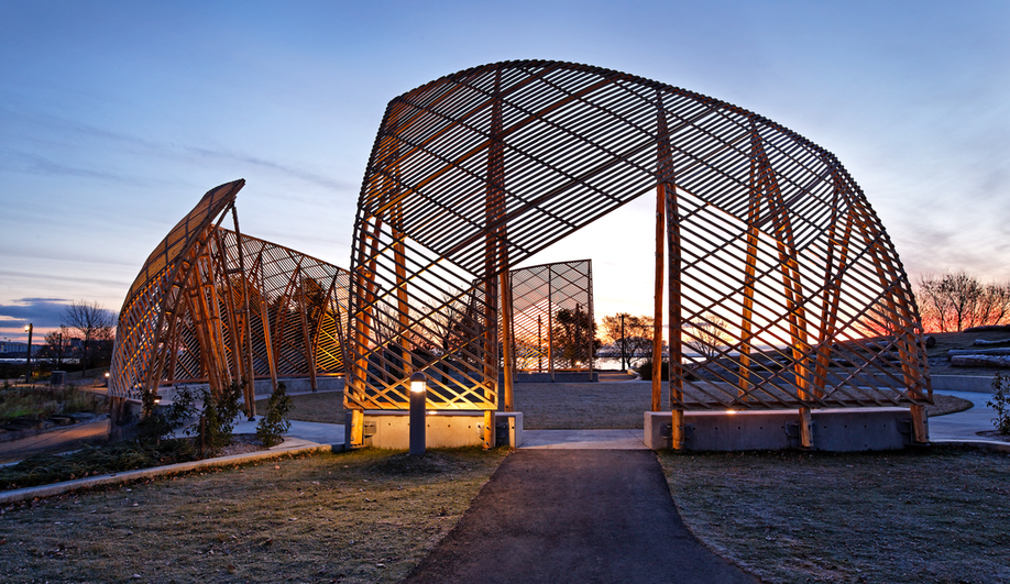 Just what is indigenous architecture? Here's the Gathering Circle by Ryan Gorrie and Toronto firm Brook McIlroy.