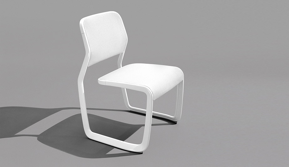 Newson Aluminum Chair by Knoll