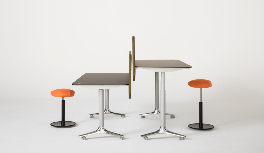 Nienkamper furniture launches at NeoCon 2018: The Gateway Height-Adjustable Table, by Busk + Hertzog