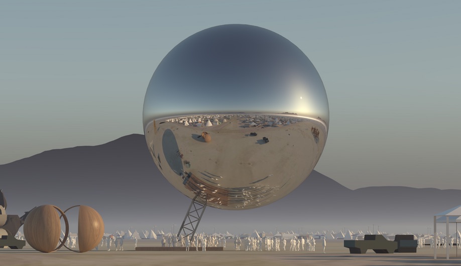 This Surreal Bjarke Ingels Orb May Be Heading to Burning Man