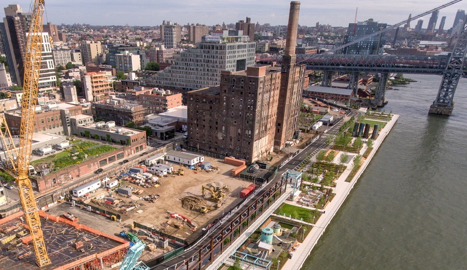 Domino Park Turns a Former Sugar Factory into a Sweet Deal for Brooklynites
