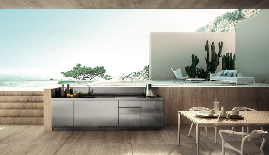 Contemporary Outdoor Kitchens: The Abimis Outdoor Kitchen