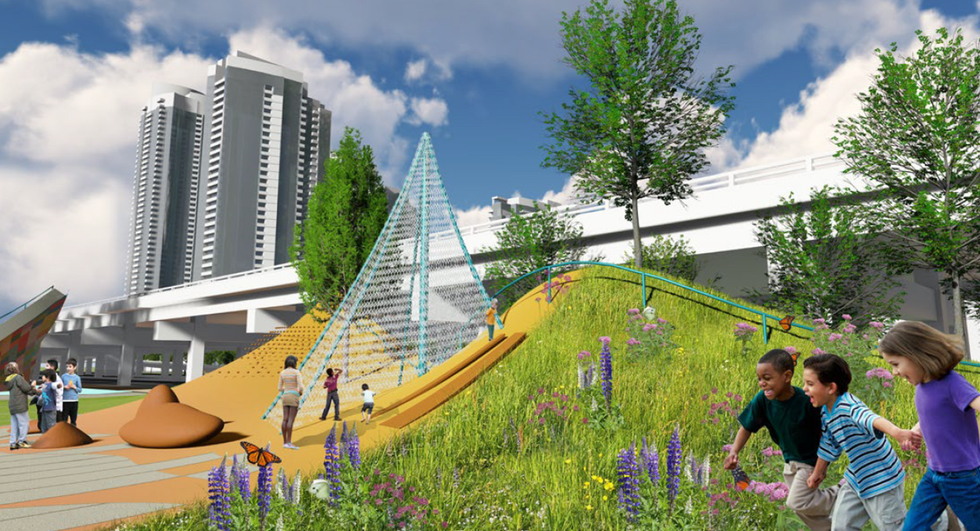 Toronto's New Waterfront Parks: Rees Landing