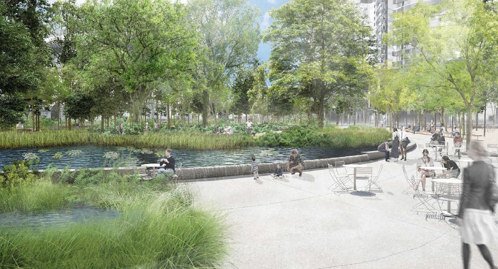 Toronto's New Waterfront Parks: York Forest