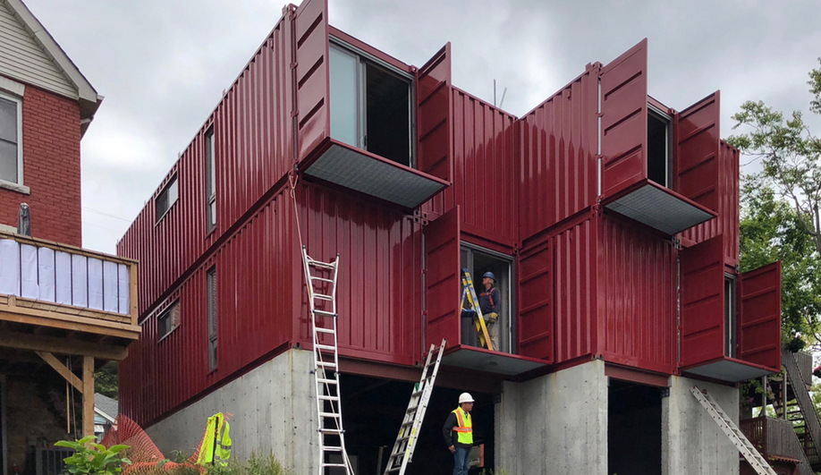 Wonder Inc. Designs a Bold Hamilton Shipping Container Home