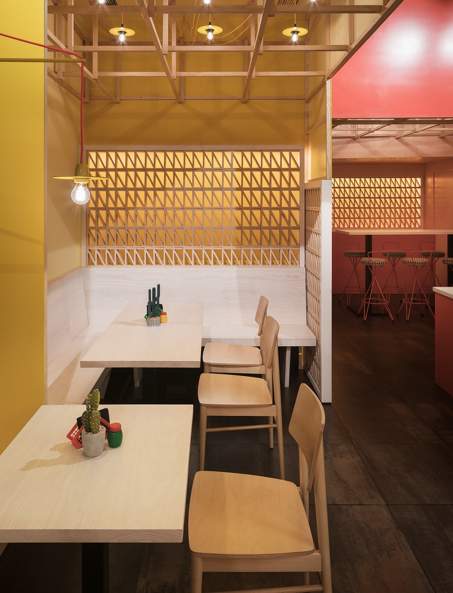 Erbalunga Estudio's Sierra Madre features screens made from baked clay